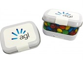 30 gram Rectangular Tin With Mini M&Ms