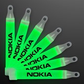 4 Inch Green Glow Stick With Lanyard