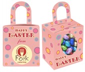 5 Mini Pink Easter Eggs Pink Easter Noodle Box