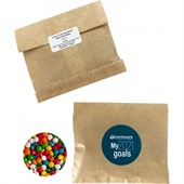 50 gram Kraft Paper Bag With Chewy Fruits