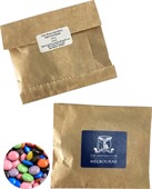 50 gram Kraft Paper Bag With Choc Beans
