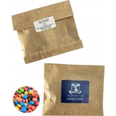 50 gram Kraft Paper Bag With Mini M&Ms