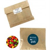 50 gram Kraft Paper Bag With Skittles