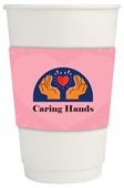 500ml Compostable Double Wall Coffee Cup With Sleeve