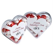 50g Chewy Fruits In Acrylic Heart