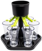 6 Shot Glass Dispenser Tray