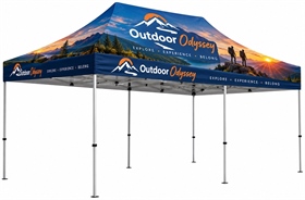 6m x 3m Custom Printed Gazebo