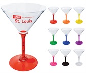 7oz Plastic Standard Stem Martini Glass