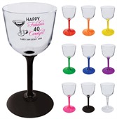 7oz Plastic Standard Stem Wine Glass