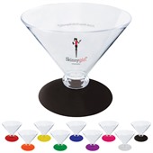 7oz Plastic Stemless Martini Glass