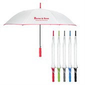 Ace Coloured Trim Umbrella