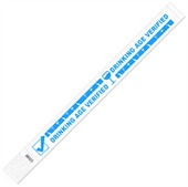 Age Confirmation Tyvek Patterned Wristband