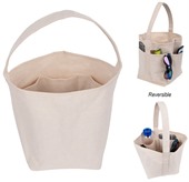 Allie Reversible Bucket Tote Bag