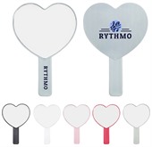 Amoura Heart Shaped Handheld Mirror