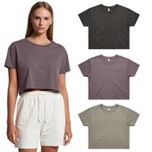 AS COLOUR Women's Faded Crop Tee