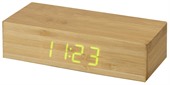 Bamboo Charging Clock