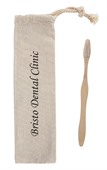 Bamboo Toothbrush With Cotton Pouch