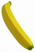 Banana Shaped Stress Ball