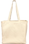 Boss 8oz Cotton Grocery Tote Bag