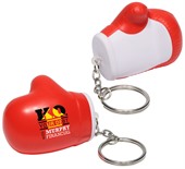 Boxing Glove Stress Reliever Keyring