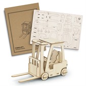 BRANDCRAFT Forklift Wooden Model