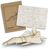 BRANDCRAFT Jet Fighter Wooden Model