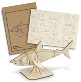 BRANDCRAFT Shark Wooden Model