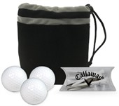 Callaway 3 Ball Valuables Pouch Combo