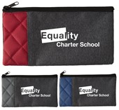 Cannons Quilted Pencil Case