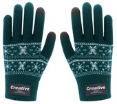 Caruso Acrylic Jacquard Gloves