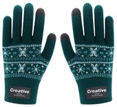 Caruso Kids Acrylic Jacquard Gloves