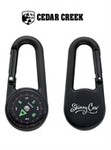 Cedar Creek® Carabiner Compass