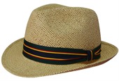 Charleston Fedora Straw Hat