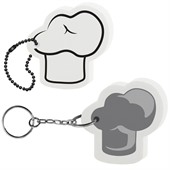 Chefs Hat Shaped Floating Keyring