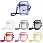 Clear PVC Small Shoulder Crossbody Bag