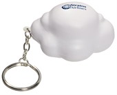 Cloud Stress Reliever Keyring