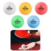 Coloured Ping Pong Balls