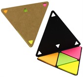 Colourful Triangular Sticky Note Pad
