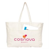 Cotton Canvas Shopping Tote