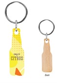 Custom Shaped Wooden Keyring