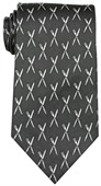 Cutlery Theme Polyester Tie