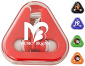 Delta Earbuds In Triangular Coloured Case