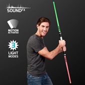 Deluxe Double Light Up Saber With Sound