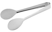 Deluxe Solid Oval Salad Tongs