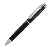 Derofe Pattern Black Metal Ballpoint Pen