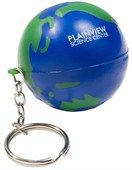 Earth Ball Stress Reliever Keyring