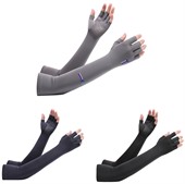 Edge Long Sleeve Fingerless Gloves