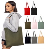Everyday Coloured Canvas Tote Bag