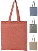 Fallon Recycled Cotton Twill Tote Bag