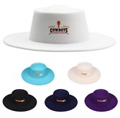 Flat Top Fedora Cowboy Hat